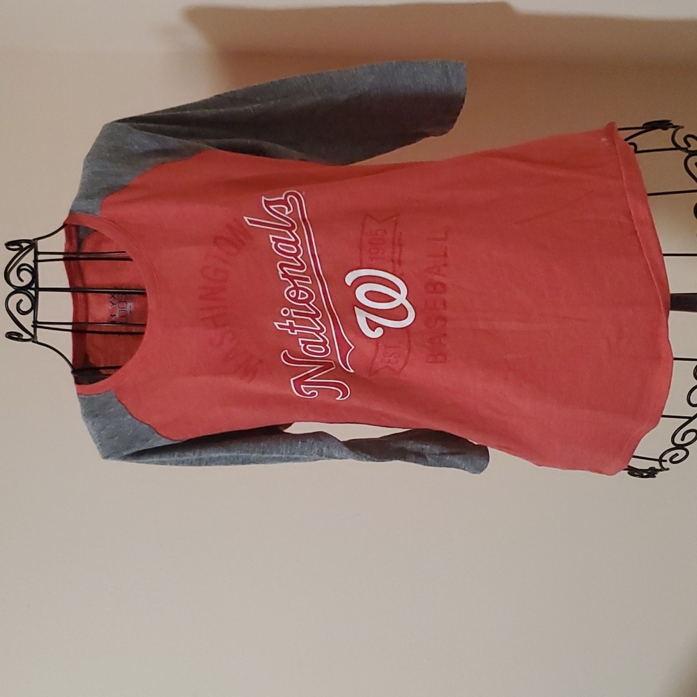 Under Armour long sleeve Nationals shirt size YXL